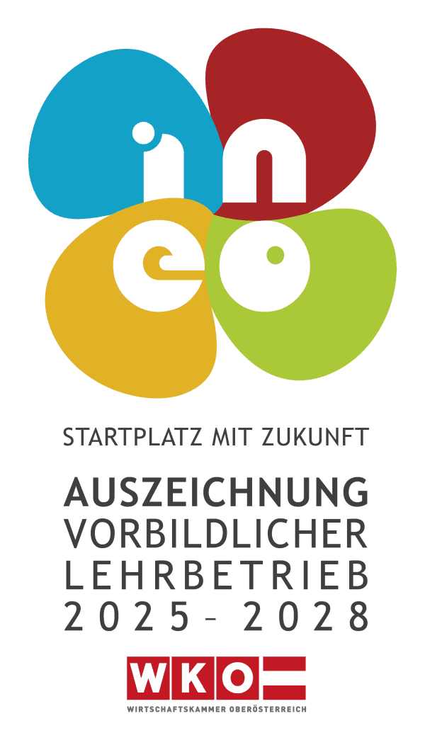 INEO Auszeichnung – Vorbildlicher Lehrbetrieb 2025–2028 (WKO)